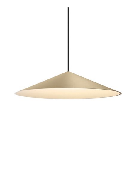 Lámpara colgante Dune - Arkoslight - Lámpara minimalista con pantalla cónica 