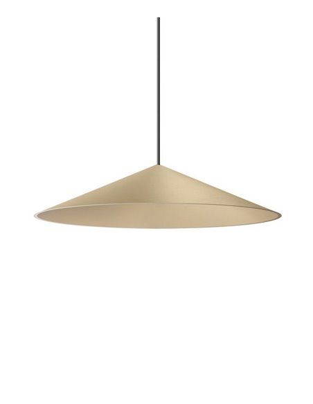 Lámpara colgante Dune - Arkoslight - Lámpara minimalista con pantalla cónica 