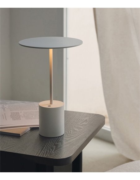 Lámpara de mesa Yoru Big - Arkoslight - Diseño minimalista en blanco o negro