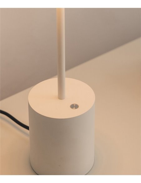 Lámpara de mesa Yoru Big - Arkoslight - Diseño minimalista en blanco o negro