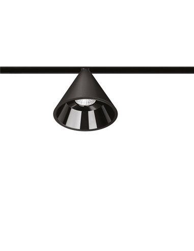 Lámpara de carril Wiz 48V - Arkoslight - Pantalla cónica, LED