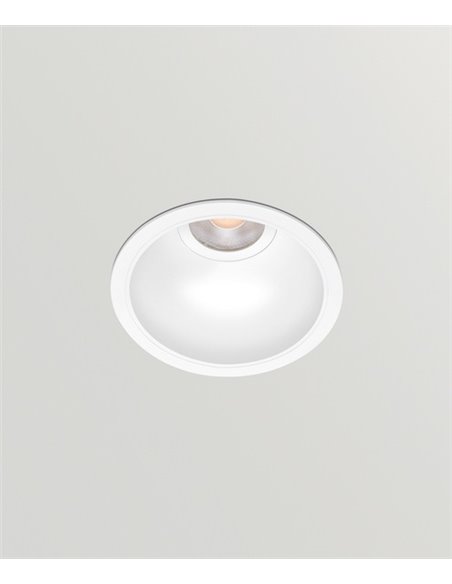 Foco de techo de exterior Buddy - Arkoslight - Lámpara redonda regulable LED regulable