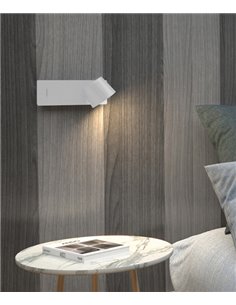 Aplique de pared Serene - Novolux Lighting - Lámpara de lectura con foco orientable
