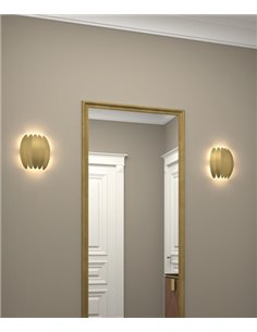 Aplique de pared Petal - Novolux Lighting - Lámpara decorativa en forma de flor