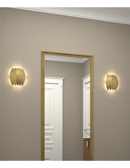 Aplique de pared Petal - Novolux Lighting - Lámpara decorativa en forma de flor