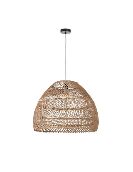 Colgante de techo Vietnam - Novolux Lighting - Lámpara de mimbre natural