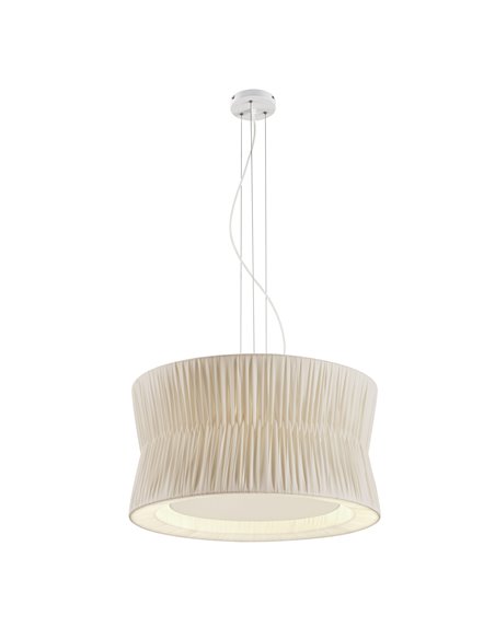 Lámpara colgante Cora - Novolux Lighting - Pantalla de cinta decorativa
