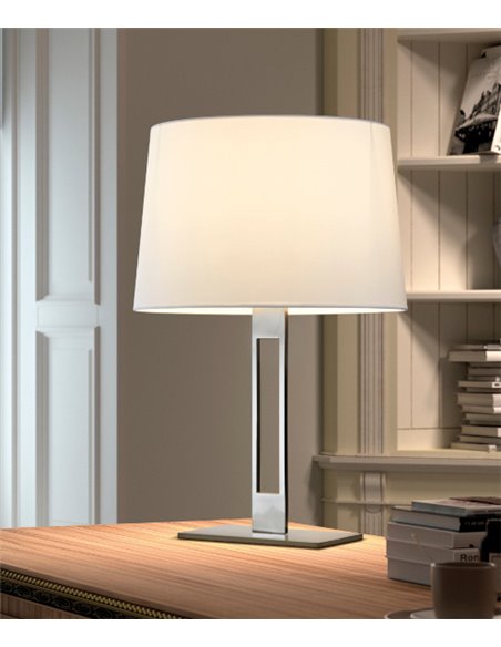 Lámpara de mesa Classical - Novolux Lighting - Lámpara elegante, pantalla de tela