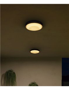 Lámpara de pared/techo de exterior Floc - Novolux Lighting - Diseño redondo, IP65