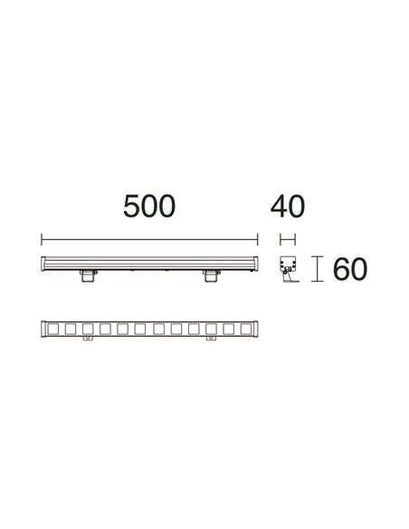 Foco de exterior Riga - Novolux Lighting - Lámpara LED RGB, orientable