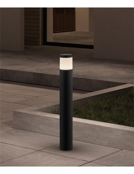 Baliza de exterior Ikona - Novolux Lighting - Lámpara de exterior negra