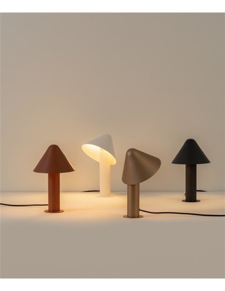 Lámpara de mesa Shita - Milan - Lámpara minimalista con pantalla orientable