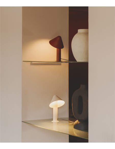 Lámpara de mesa Shita - Milan - Lámpara minimalista con pantalla orientable
