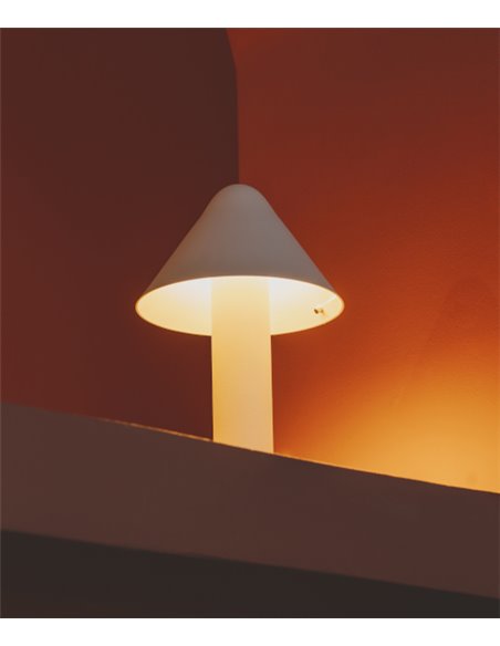 Lámpara de mesa Shita - Milan - Lámpara minimalista con pantalla orientable