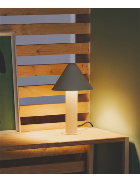 Lámpara de mesa Shita - Milan - Lámpara minimalista con pantalla orientable