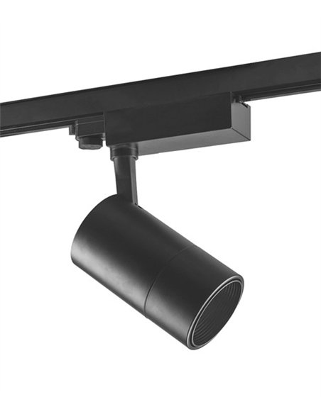 Foco de carril TLZ14 - Conalux - Lámpara orientable con zoom ajustable 15º-60º