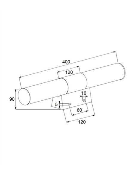 Aplique de pared 133-05 - Conalux - Lámpara para iluminar espejos