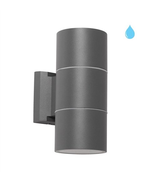 Aplique de pared de exterior 905 - Conalux - Lámpara con 2 luces, IP65
