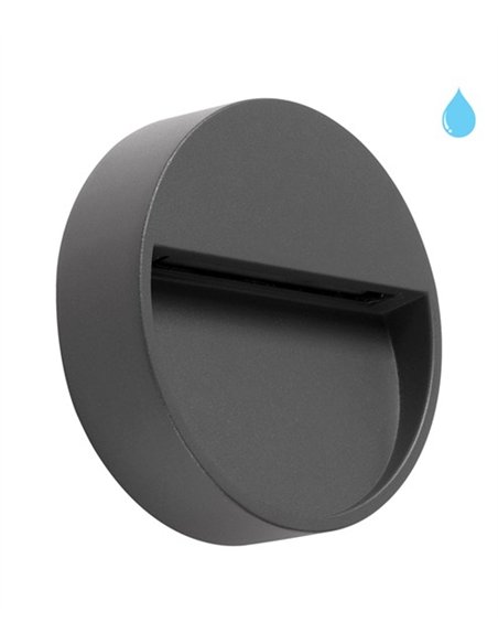 Aplique de pared 906 - Conalux - Lámpara de exterior, diseño redondo