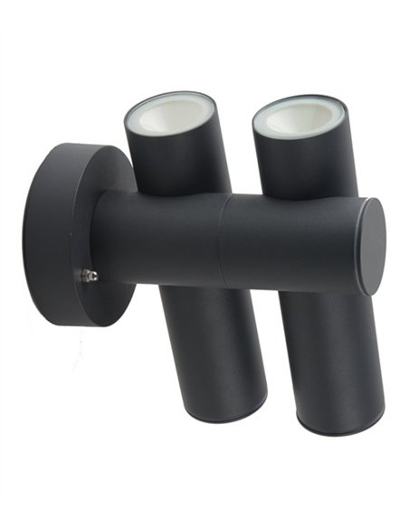 Aplique de exterior Asio - Conalux - Lámpara con 2 luces orientables
