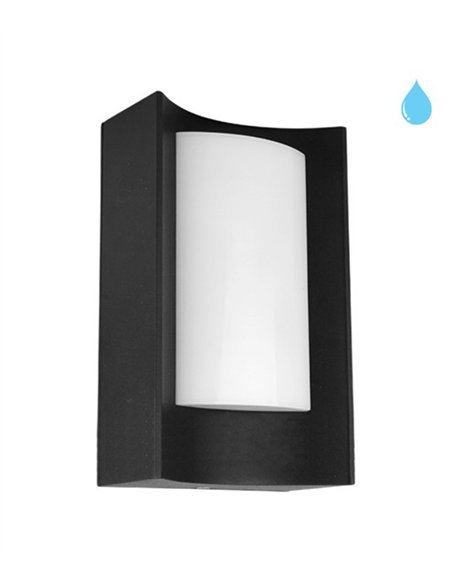 Aplique de exterior Kata - Conalux - Lámpara de pared negra