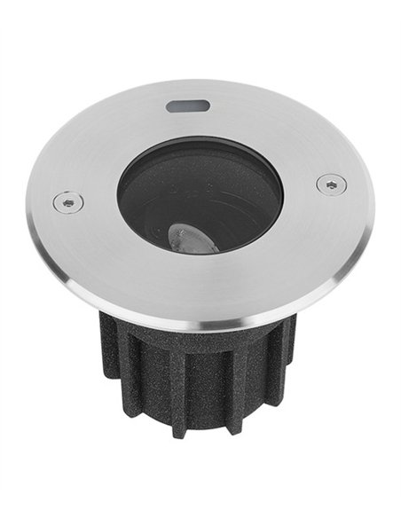 Foco empotrable de exterior Kiev - Conalux - Lámpara de suelo de aluminio, basculante