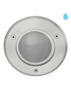 Foco empotrable de suelo Nitra - Conalux - Lámpara LED de acero inoxidable, Ø 15/18 cm 2