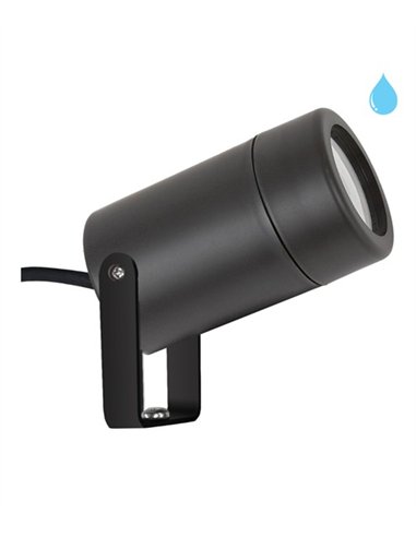 Foco de exterior Pika - Conalux - Proyector de exterior negro, IP65