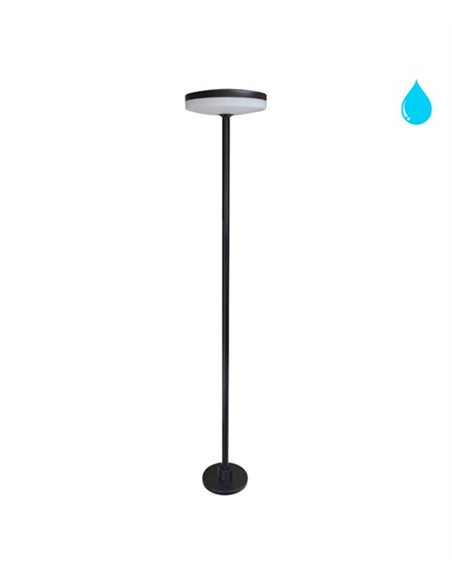 Lámpara baliza de exterior Seto - Conalux - Lámpara estaca en negro, 80 cm