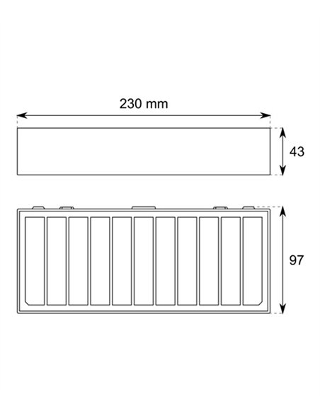 Aplique de pared solar A-Solar - Conalux - Lámpara con sensor de movimiento