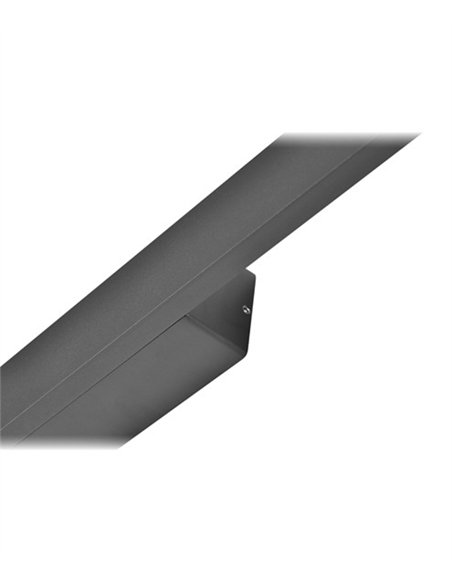 Aplique de pared de exterior Turku - Conalux - Lámpara lineal minimalista LED