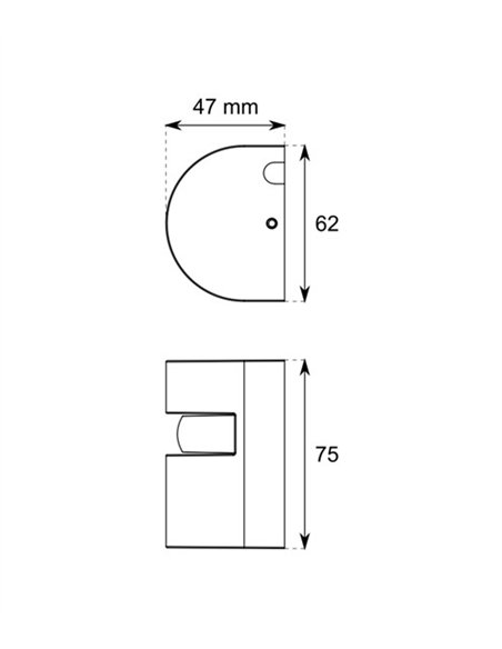 Proyector para iluminar ventanas Window - Conalux - Lámpara de exterior LED