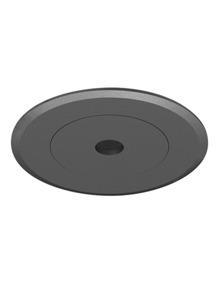 Foco empotrable Dot R - Conalux - Lámpara de techo negra, LED 3W