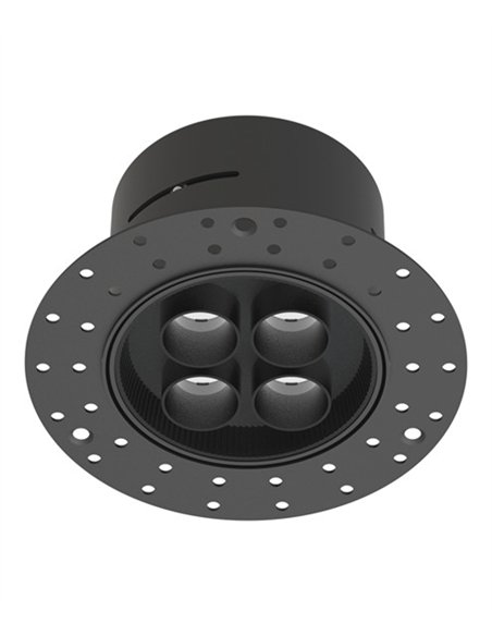 Foco empotrable de techo Hera REP 10W - Conalux - Diseño redondo con 4 focos