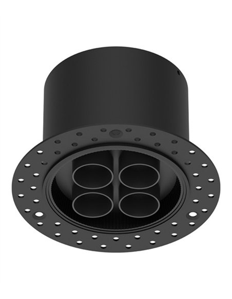 Foco empotrable de techo Hera REP 10W - Conalux - Diseño redondo con 4 focos