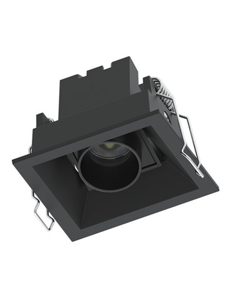 Proyector empotrable Hera S1 - Conalux - Lámpara basculante negra