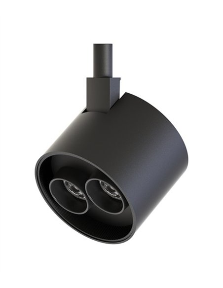 Proyector para carril magnético Hera R11 - Conalux - Foco orientable negro
