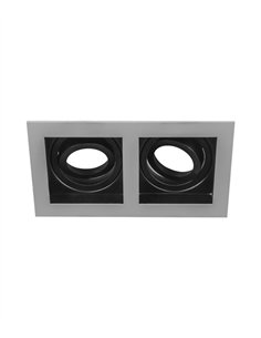 Lámpara de techo empotrable - Conalux - Downlight basculante de dos luces 2