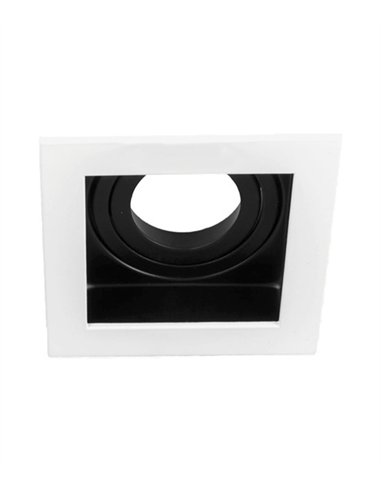 Lámpara empotrable 4204 - Conalux - Downlight basculante cuadrado