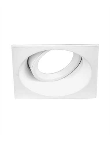 Lámpara empotrable 4201 - Conalux - Downlight cuadrado blanco