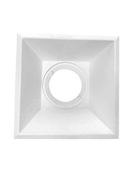 Lámpara empotrable 601 - Conalux - Downlight cuadrado en negro o blanco