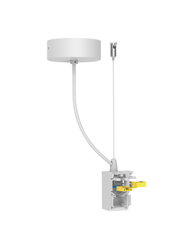 Accesorio de conexión 90° con alimentación - Conalux - Apto para modelos 6017/6018/6019