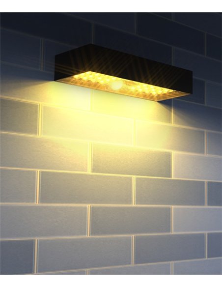 Aplique de pared solar A-Solar - Conalux - Lámpara con sensor de movimiento