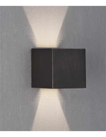 Aplique de exterior Cube - Conalux - Lámpara de pared cúbica