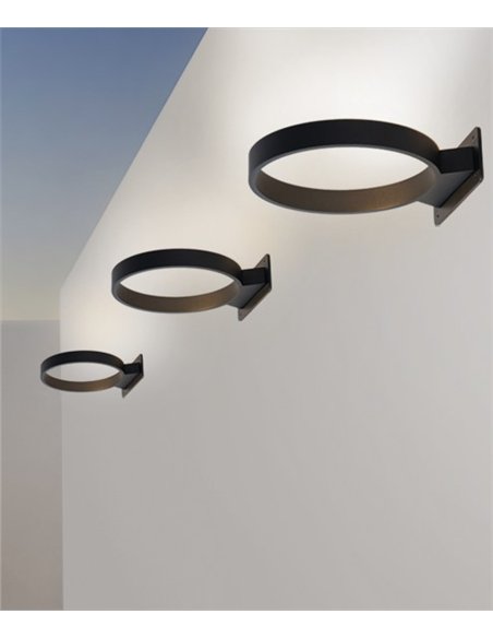 Bolardo de exterior Garden R - Conalux - Lámpara minimalista en antracita
