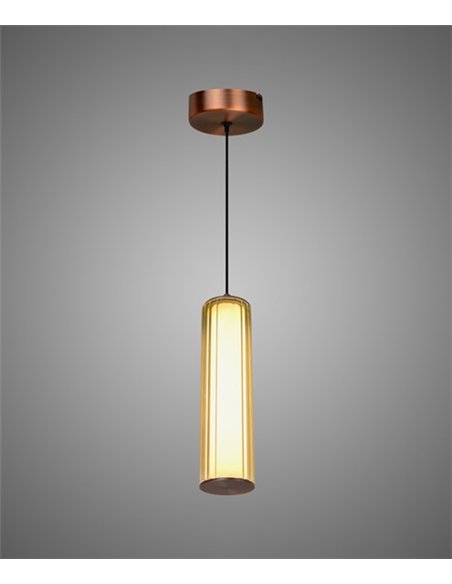 Lámpara colgante Model C1 - Conalux - Lámpara tubular de cristal