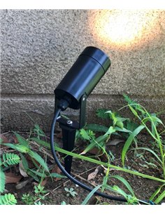 Foco de exterior Pika - Conalux - Proyector de exterior negro, IP65