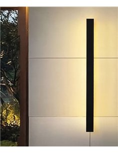Aplique de pared de exterior Turku - Conalux - Lámpara lineal minimalista LED