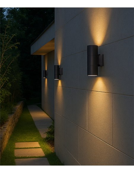 Aplique de pared de exterior 905 - Conalux - Lámpara con 2 luces, IP65