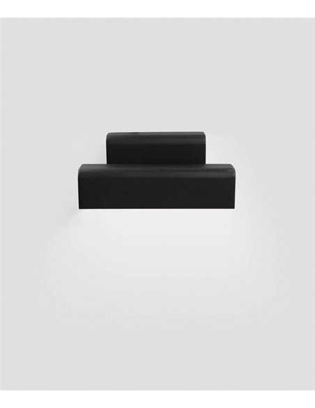 Aplique de pared Balic - Faro - Lámpara de exterior negra